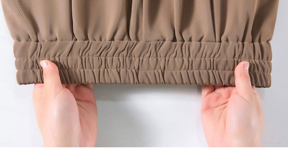 Thumbnail: High Waist Wide Leg Pants Women's Loose Casual Straight Cut Nine Point Long Trou
