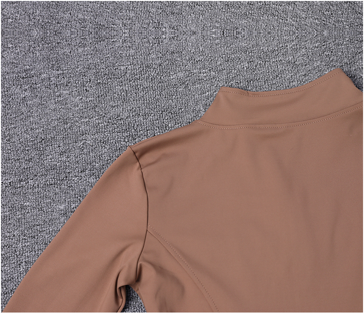 Thumbnail: Women Sport Jacket Long Sleeve Shirt Workout Coat Gym Training Clothing Yoga Spo