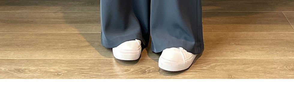 Thumbnail: High Waist Wide Leg Pants Women's Loose Casual Straight Cut Nine Point Long Trou