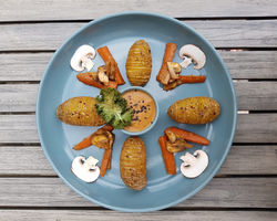 Basisches Mittagessen