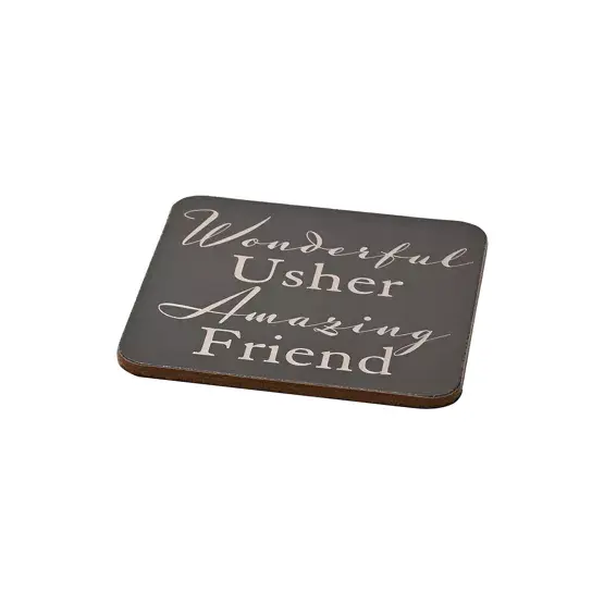 Thumbnail: Amore Whisky Glass and Coaster Set - Usher