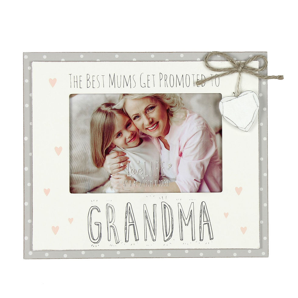 Love Life Photo Frame 6" x 4" - Grandma