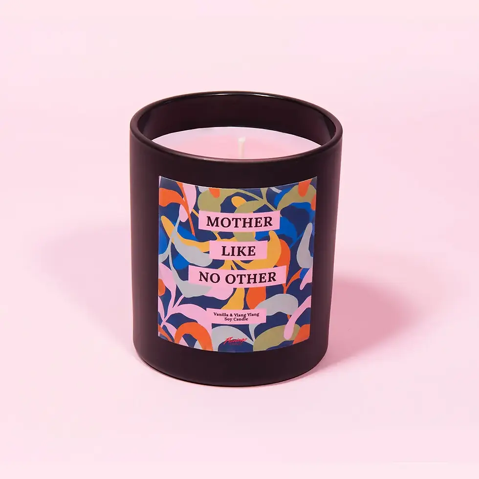 Flamingo Candles Jar Candle - 'Mother Like No Other'