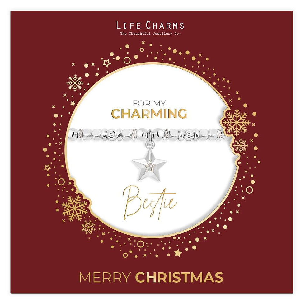 Life Charms Christmas Bracelet - For My Charming Bestie