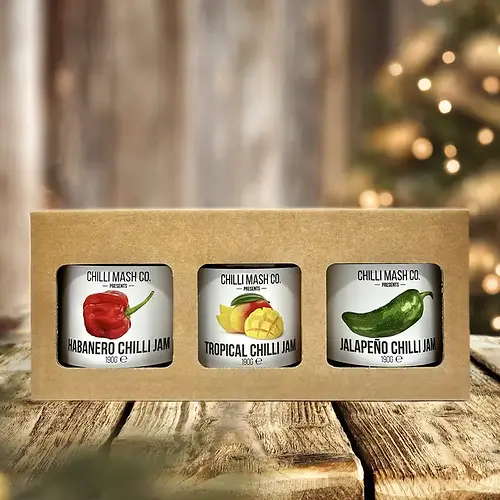 Chilli Mash Co Chilli Jam Trio Gift Set