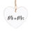 Thumbnail: Wooden Hanging Plaque - Mr and Mrs