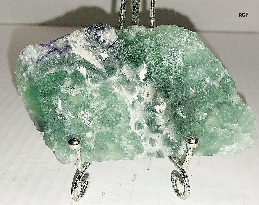 Thumbnail: Raw Green Flourite
