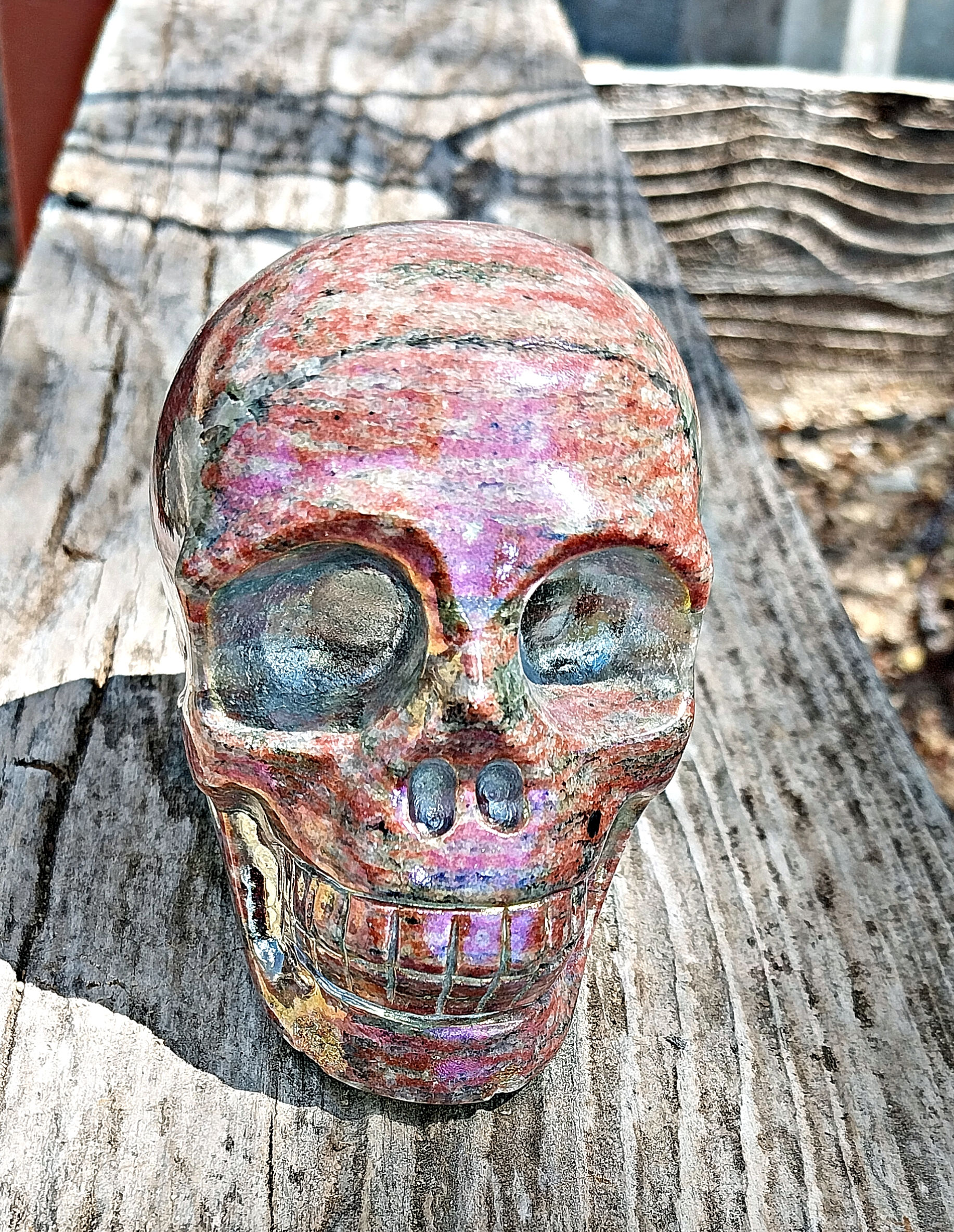Metallic Aura Skull