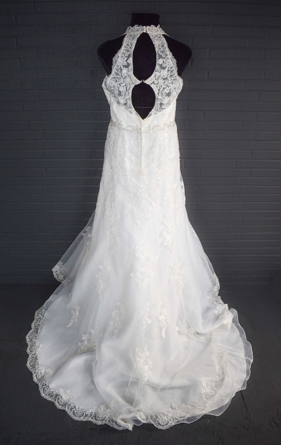 Thumbnail: Ivory Wedding Gown- Size 20W