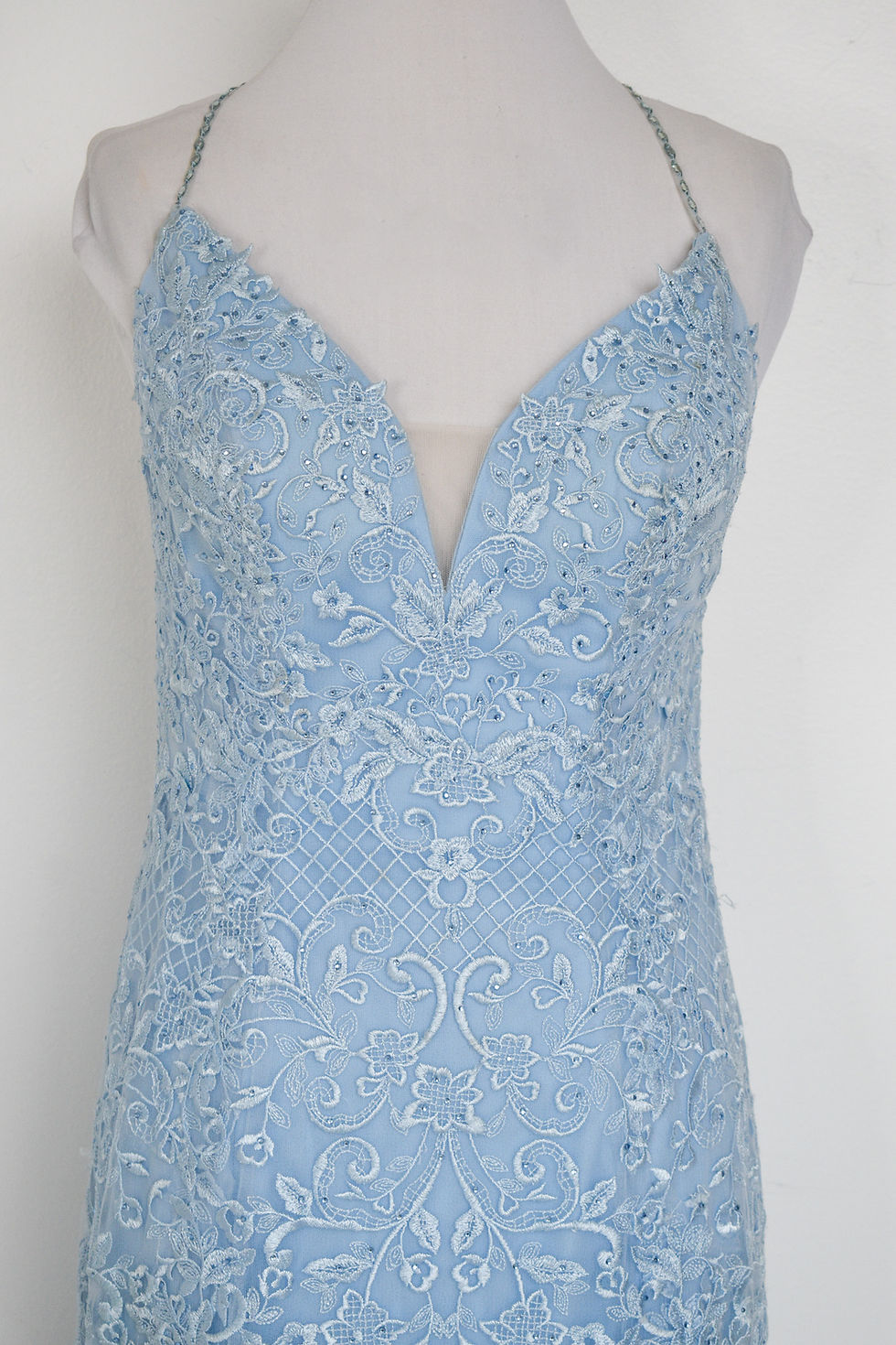 Thumbnail: Jovani Blue Gown-Size 10