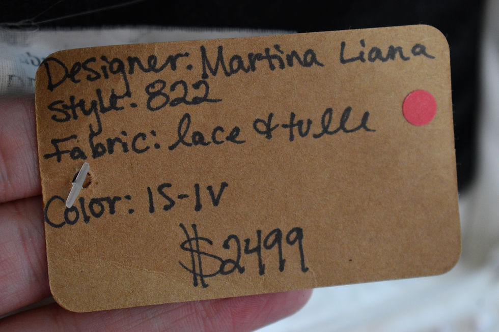 Thumbnail: Martina Liana Wedding Gown- Size 10