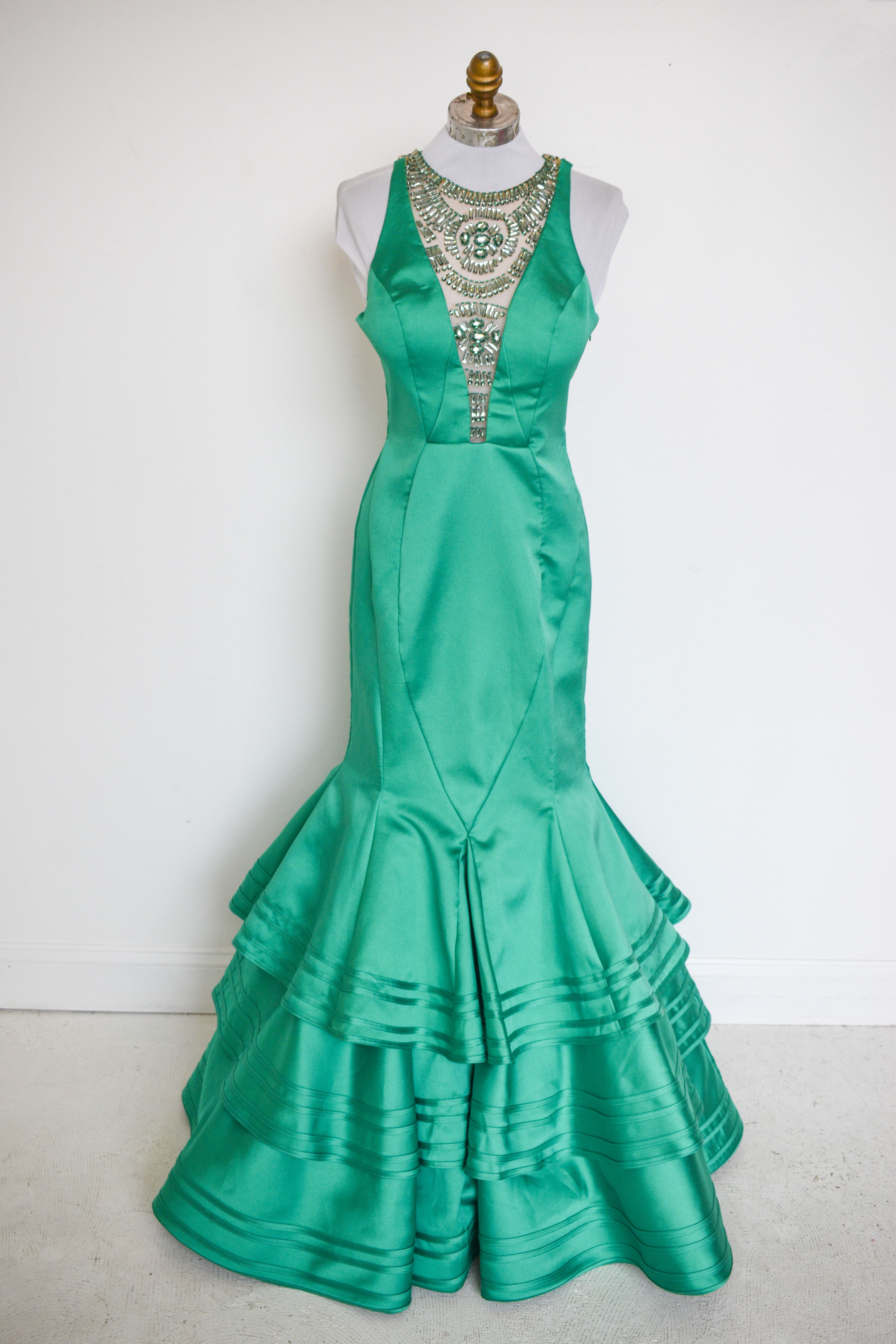Rachel Allen Emerald Green Mermaid -Size 4