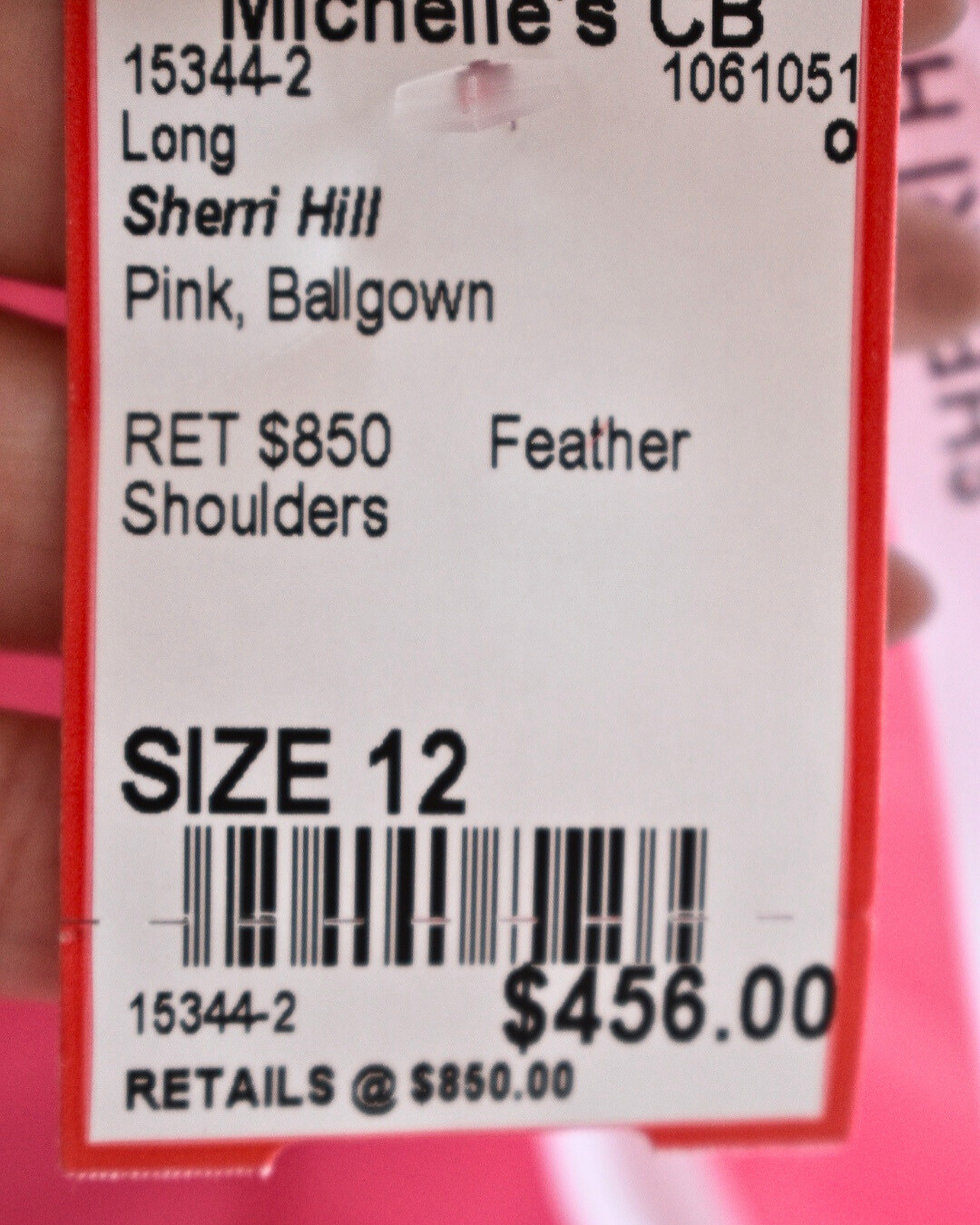 Thumbnail: Sherri Hill pink Ballgown - Size 12