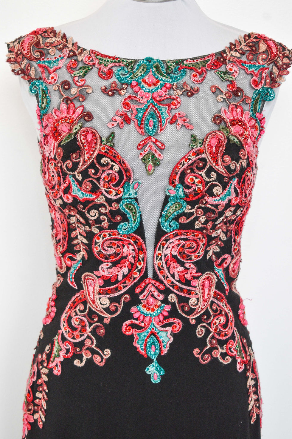 Thumbnail: Ellen Tracy Jersey Gown- Size 4