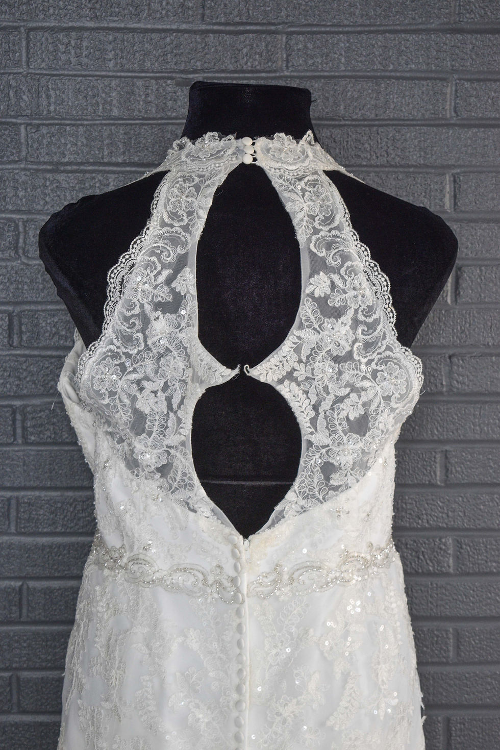 Thumbnail: Ivory Wedding Gown- Size 20W