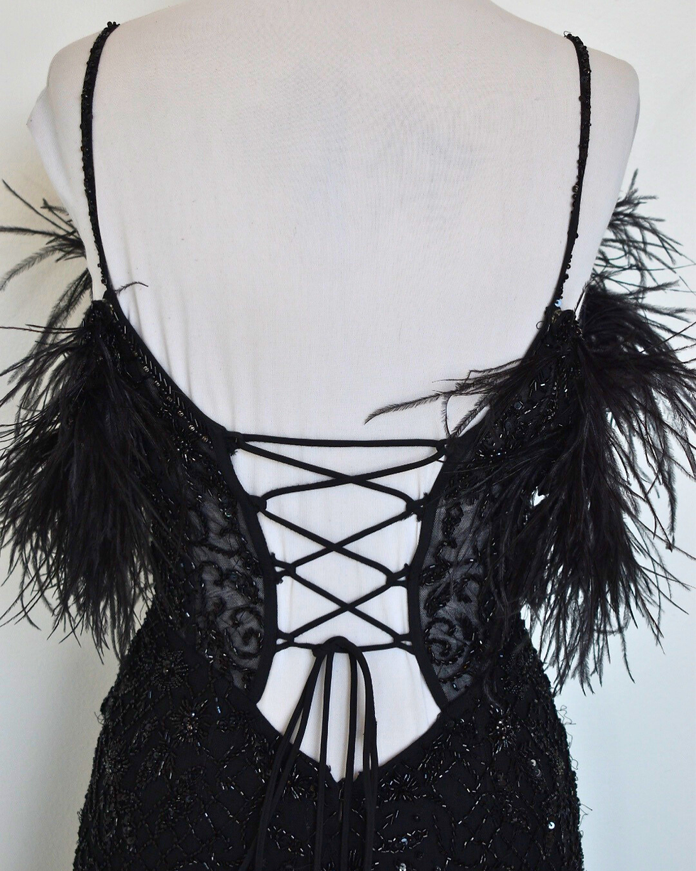 Thumbnail: Sherri Hill Black Long Dress-Size 8