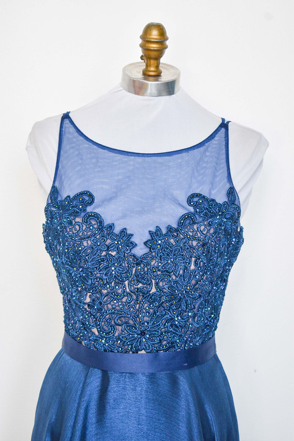 Thumbnail: Navy Dress- Size 2