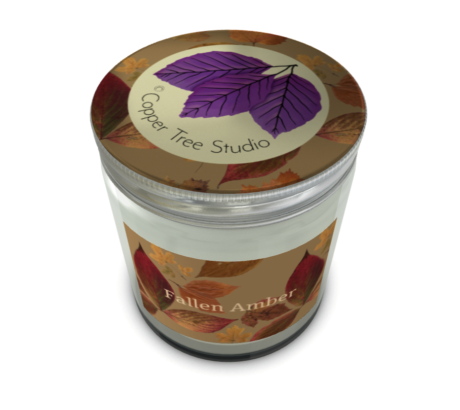Thumbnail: Candle In The Fallen Amber In The Shade Fungi