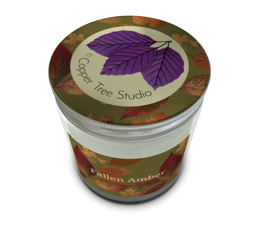 Thumbnail: Candle In The Fallen Amber In The Shade Veridian