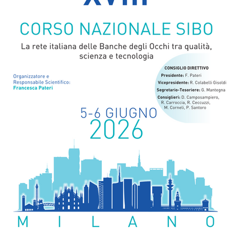 Corso Nazionale SIBO, rivolto a medici, ortottisti, optometristi, operatori sanitari e aziende del settore, con un focus sempre attuale su ricerca, innovazione tecnologica e casi clinici.