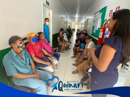 Novembro Azul: equipe da saúde chega a Unidade Ilson Ribeiro