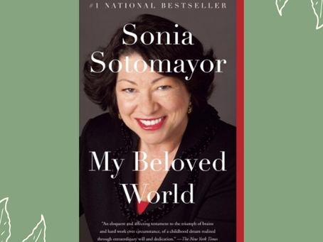 WIB@L July Book of the Month Reviews: My Beloved World by Sonia Sotomayor