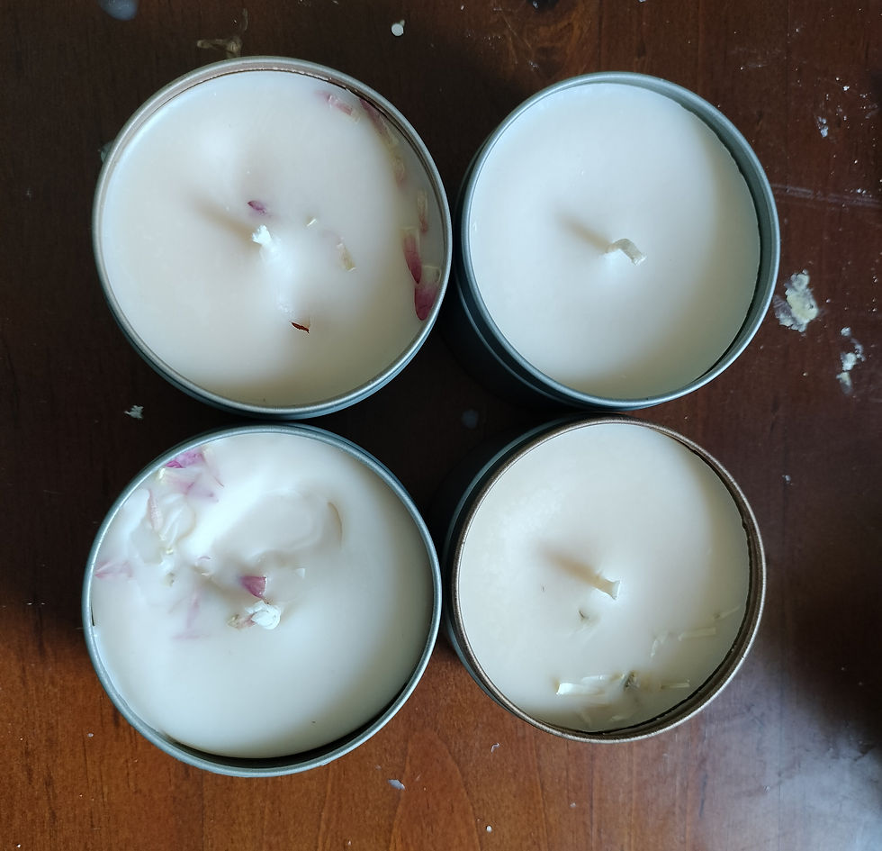 Seconds Sale Tinned Candles