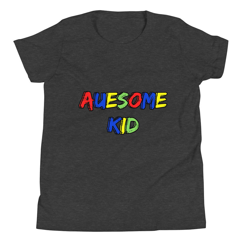 Thumbnail: Autism Awareness Youth Short Sleeve T-Shirt