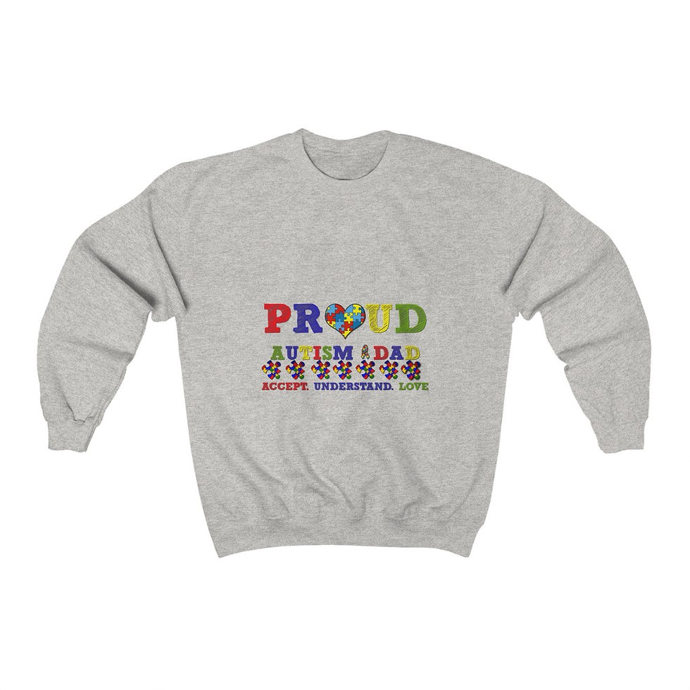 Thumbnail:  Proud Dad Autism Awareness  Sweatshirt!