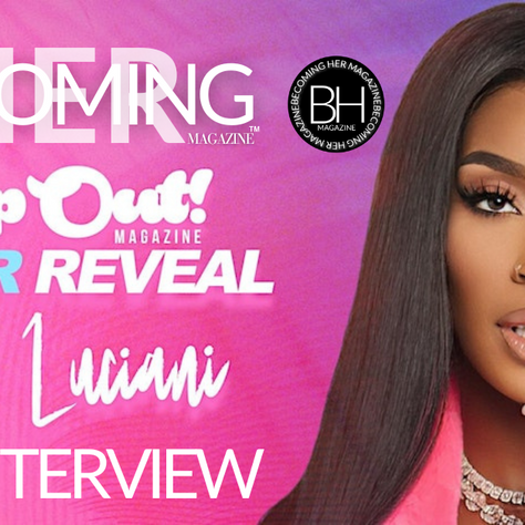 Amy Luciani's Cover Reveal with Pop Out Magazine