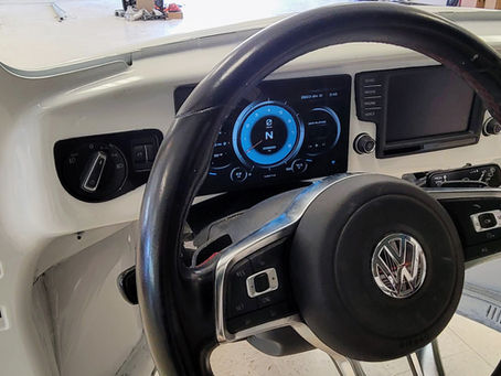 GTI Infotainment and Tablet Gauge Cluster in VeeDub ReDub