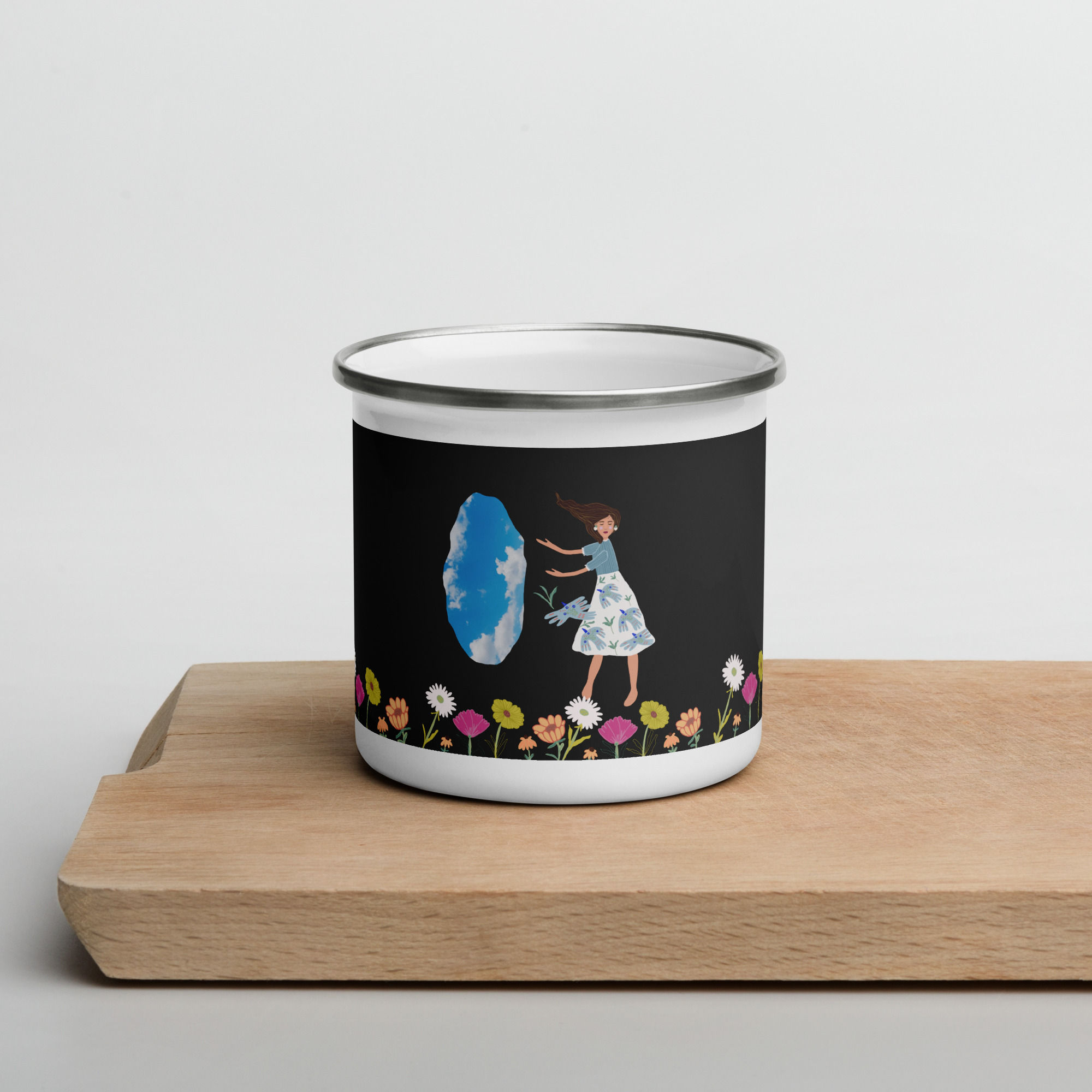Mirror - Enamel Mug
