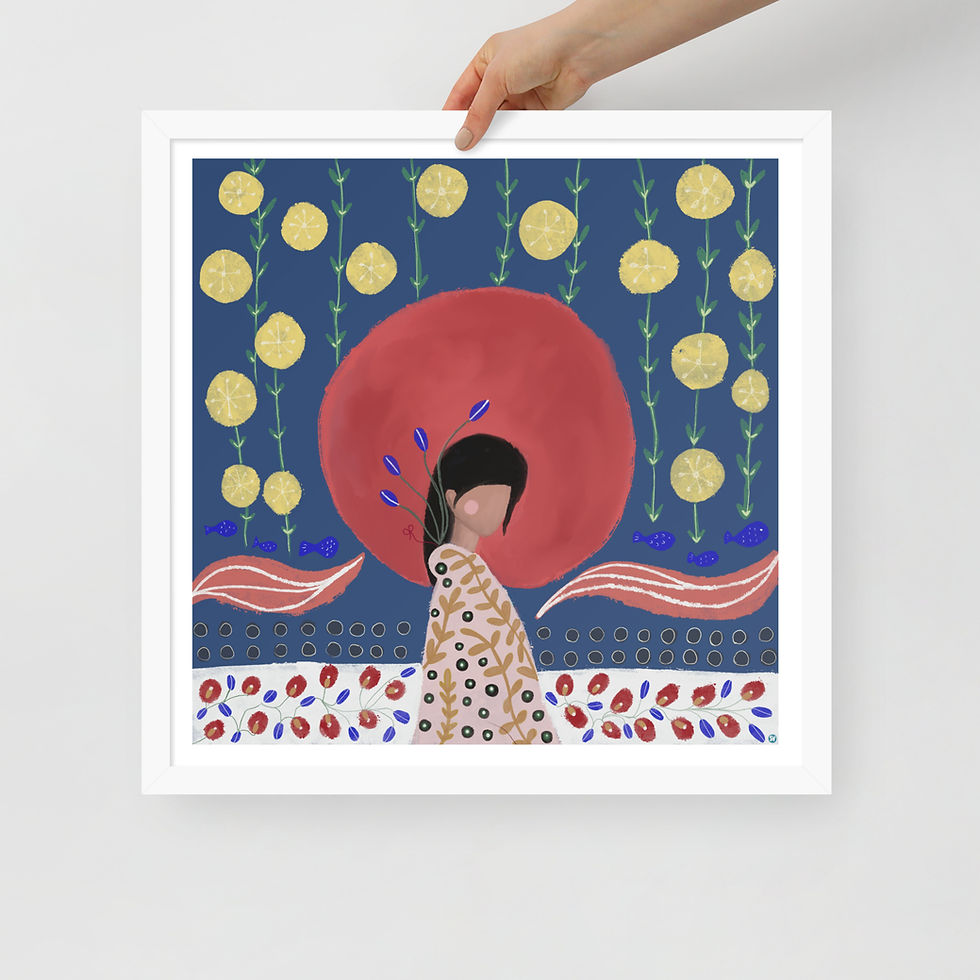 Thumbnail: Sumimamen - Framed Poster