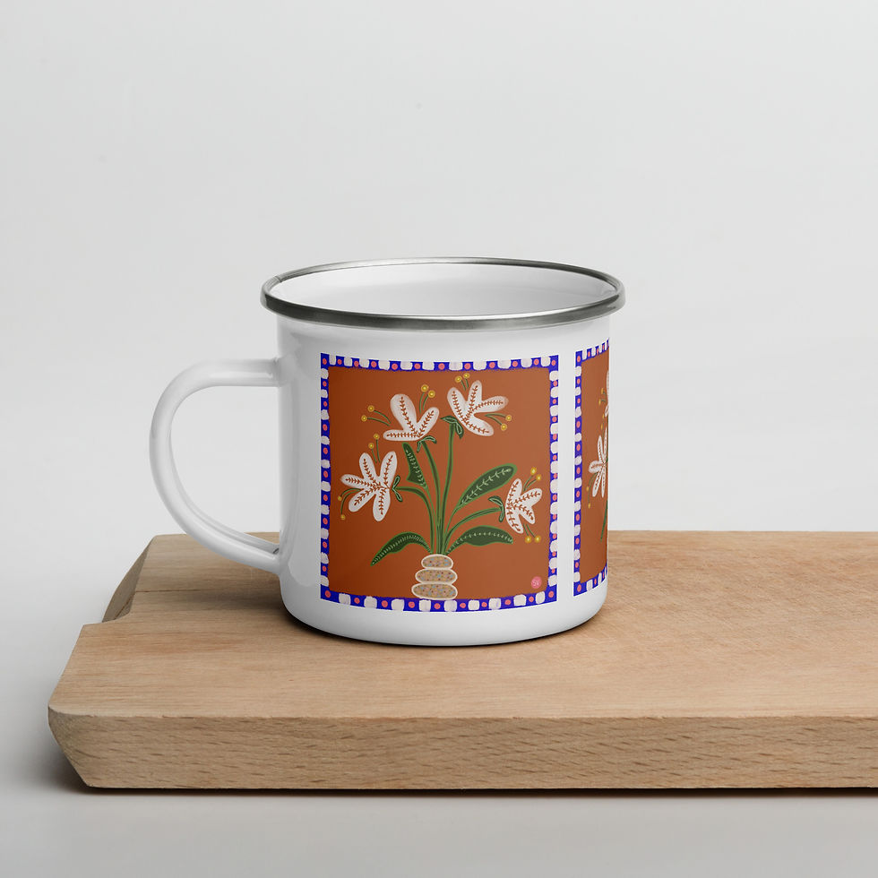 Thumbnail: Carolina - Enamel Mug