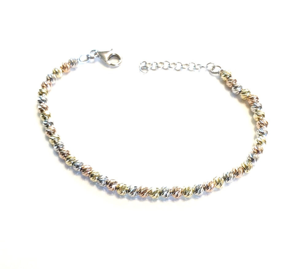 Miniature : Palline diamantate 4mm