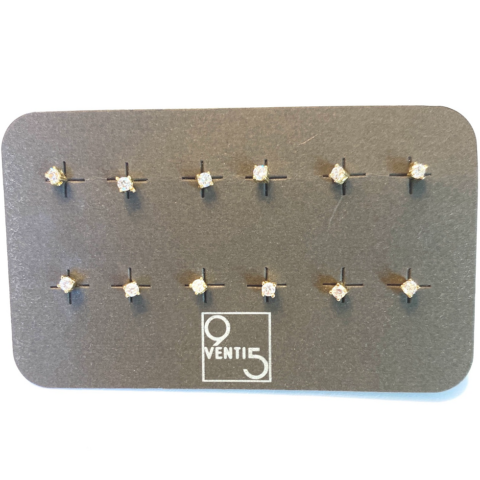 Miniatura: Punto luce a griffe 2mm (6 paia)