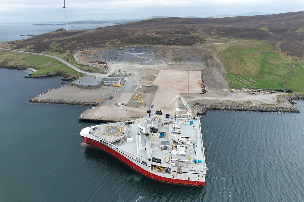Brown & Mason commits to Shetland’s Dales Voe decommissioning site