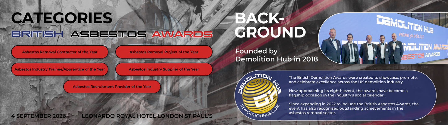 2026 Media Pack – British Demolition & Asbestos Awards