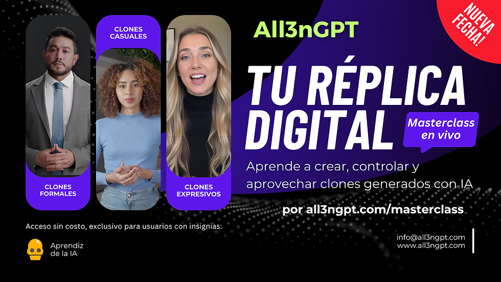 Masterclass: Tu Réplica Digital MAR-2026