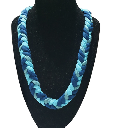 thumbnail interactive-video image 1 of Fabric Chew Necklace For Sensory Stim - ADHD & Autism Fidget Toy (UK Made) 1 of 2