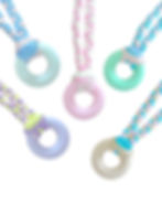 Thumbnail: Chew Necklace Chewelry Marshmallow Coloured
