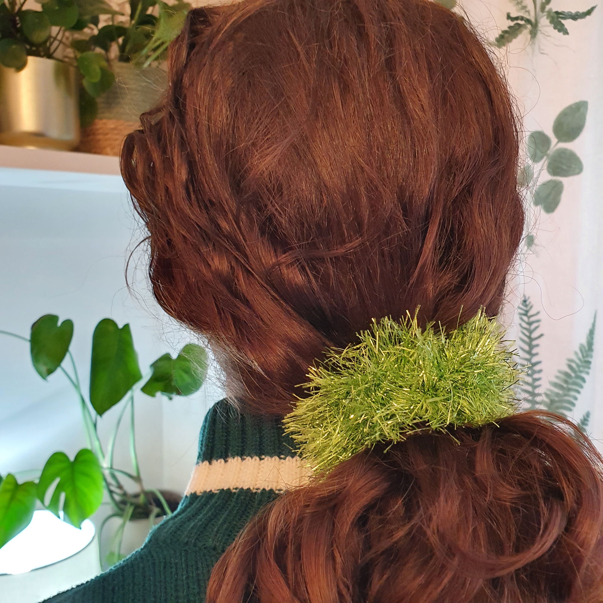 Tinsel Band Hair Eye Lash Pulling Alternative