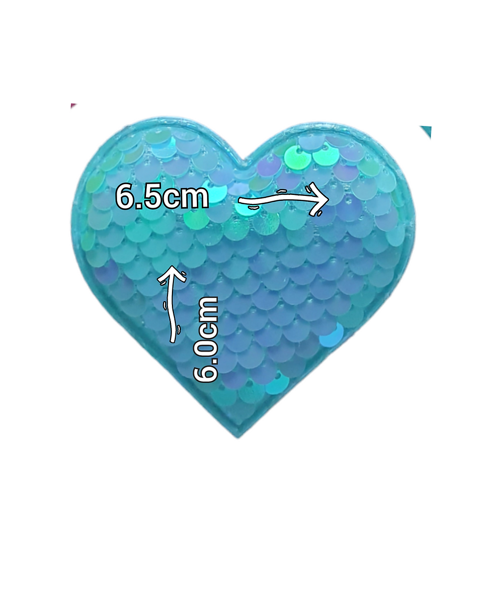 Thumbnail: 1x Pocket worry fidget heart flip sequins rewards