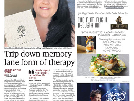 Featured in the Local Newspaper!