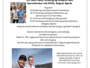 KOM OG STØTT FORSKNING PÅ BARNEDEMENS