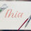 Thumbnail: Custom Watercolor Name
