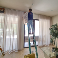 Instalacion Cortina Traslucida Obregon