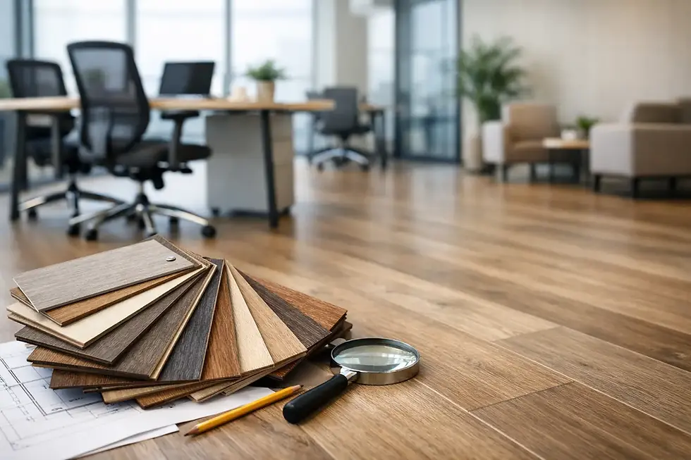 Cómo elegir piso laminado para oficina sin errores