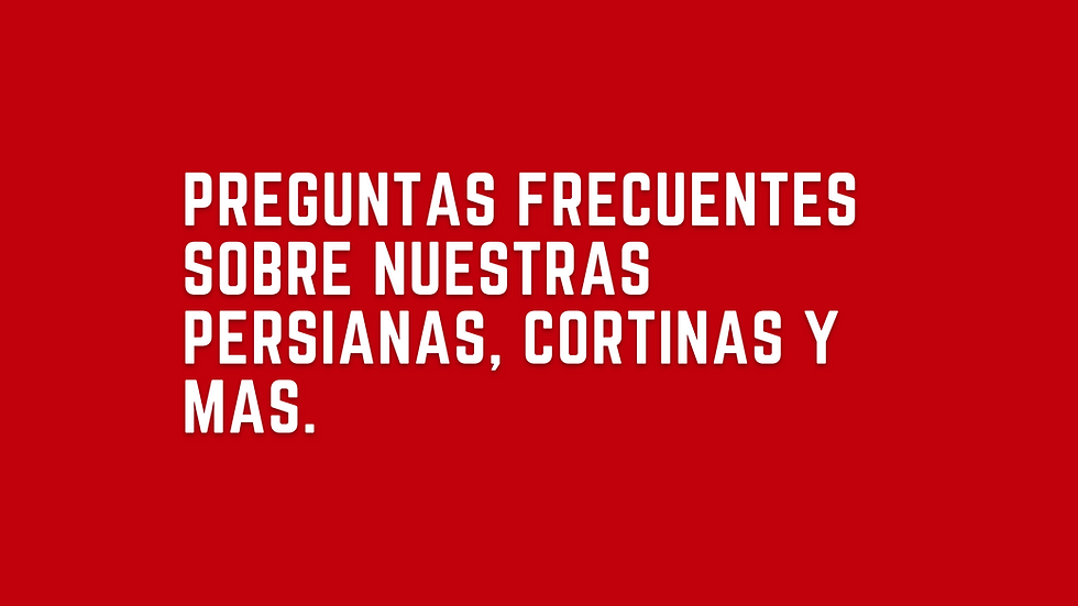 PREGUNTAS FRECUENTES DE NUESTROS CLIENTES 
