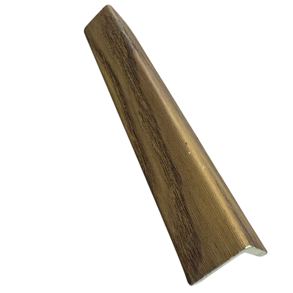 Angulo Esquinero Lambrin WPC Interior Color Nogal Chocolate